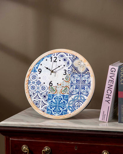 'Time's Artistry' Decorative Table Clock
