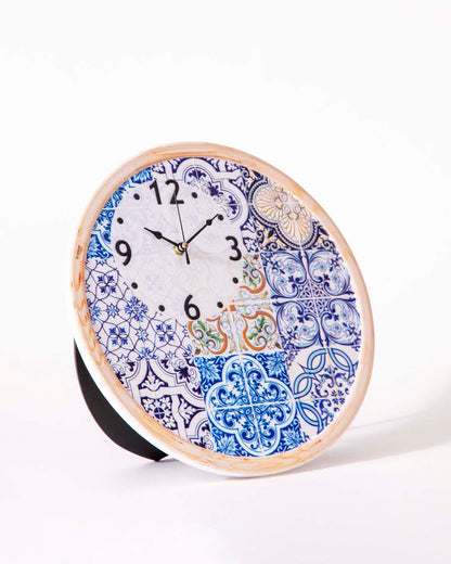 'Time's Artistry' Decorative Table Clock