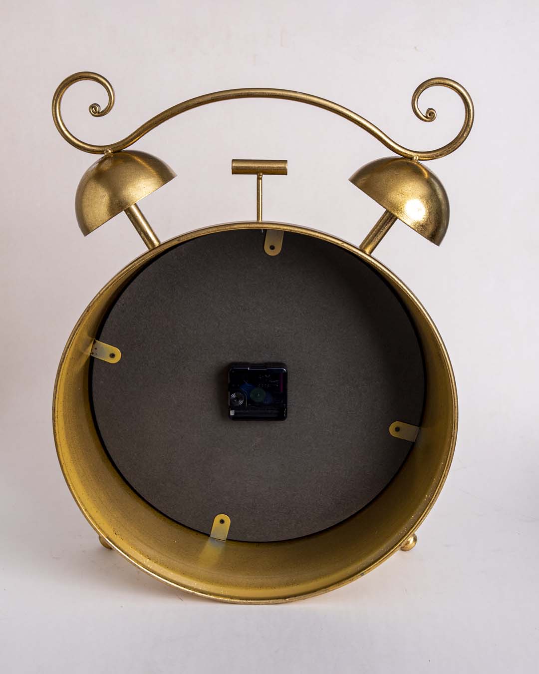 'Antiquite' Rustic Gold Table Clock