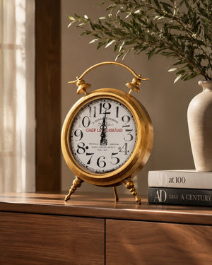 'Chef le Normand' Rustic Gold Colonial Clock