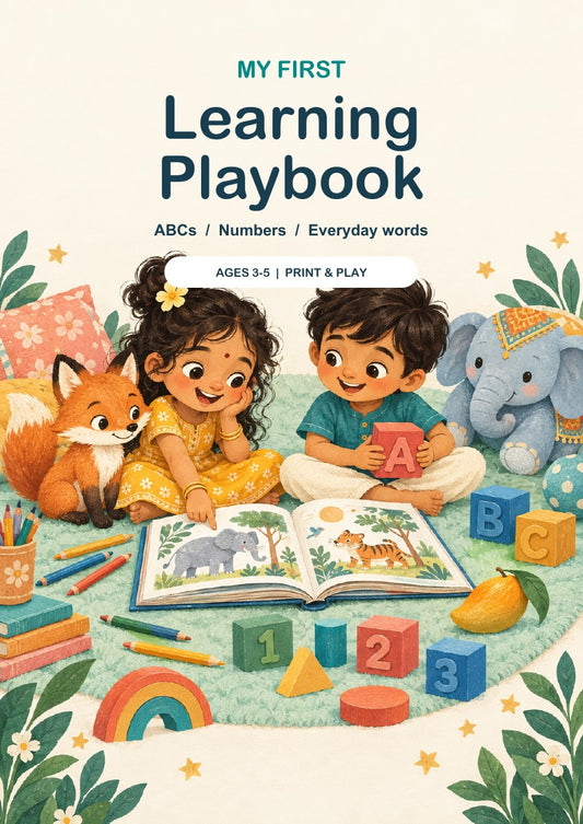 My First Learning Play Book